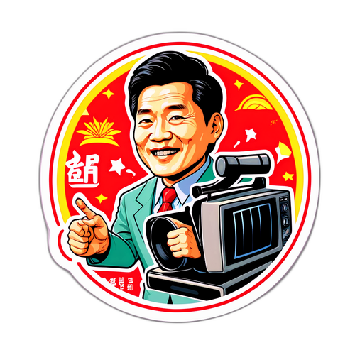 柯震東的幽默影視作品貼紙