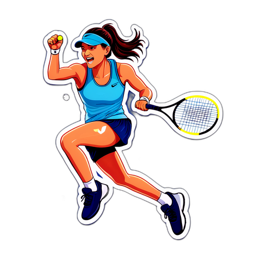 Motivational Sticker para kay Emma Raducanu
