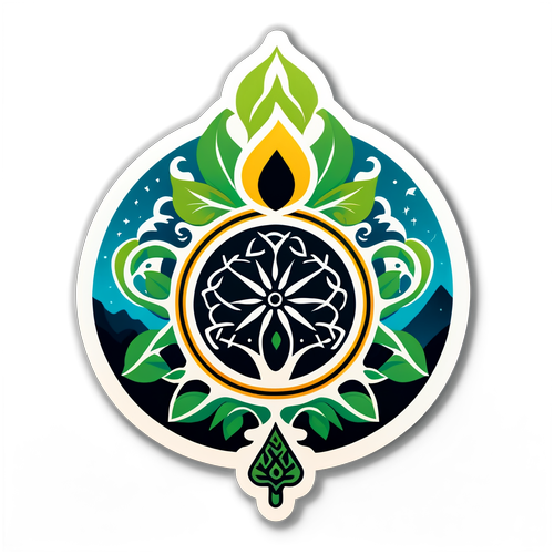 Elegant Paganism Sticker