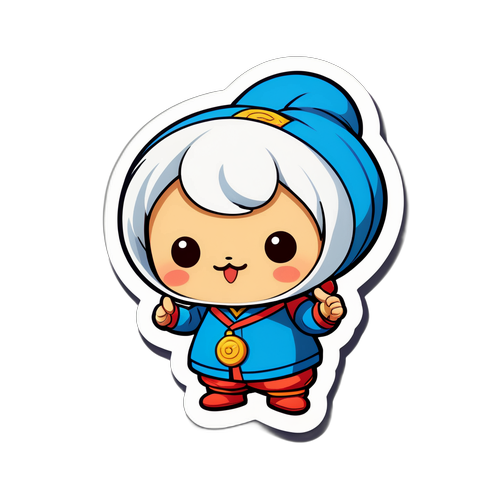 귀여운 왕사남 캐릭터 스티커