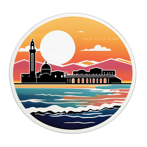 Rappresentazione artistica di Manfredonia