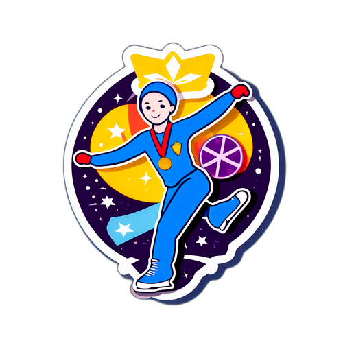 Иллюстрация фигурного катания