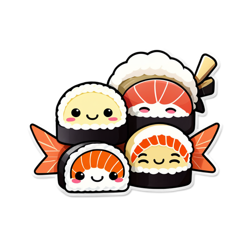 Verliebe dich in das niedlichste Sushi der Welt: Kawaii Nigiri, Maki und Sashimi, die dein Herz erobern!