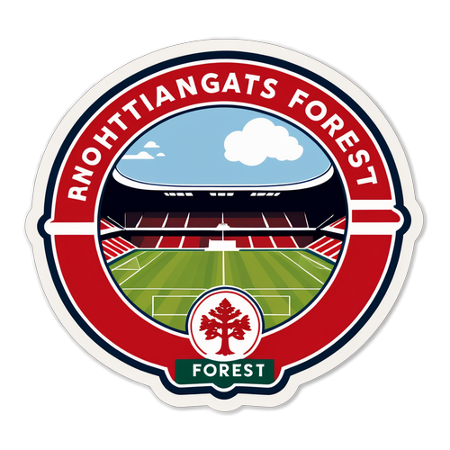 Adesivo do Nottingham Forest