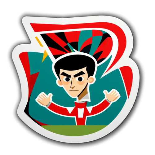 Das Athletic Bilbao-Logo in kubistischer Kunstform