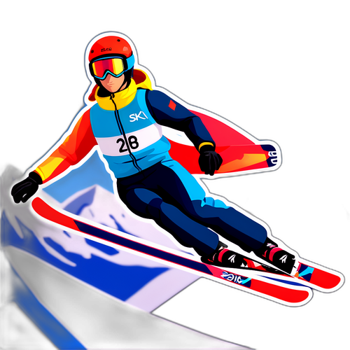 Skoczek Narciarski w Akcji