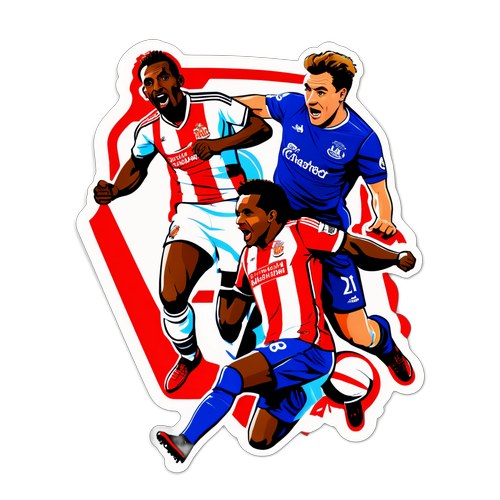 Pertandingan Penuh Aksi Sunderland vs Everton