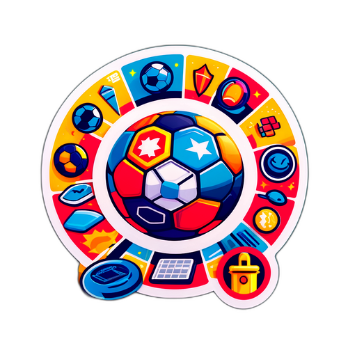 Retrofuturistisk Fodbolddesign