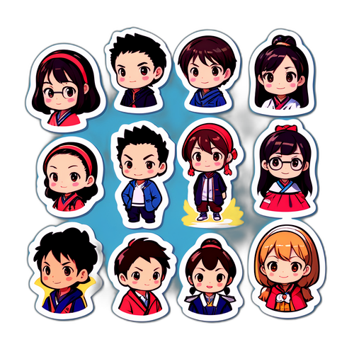 アサイチのキャラクターイラスト