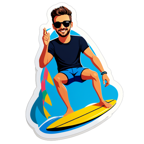 Catch the Wave: Liam Payne's Epic Day in the Sun with Shades and Surfboard!