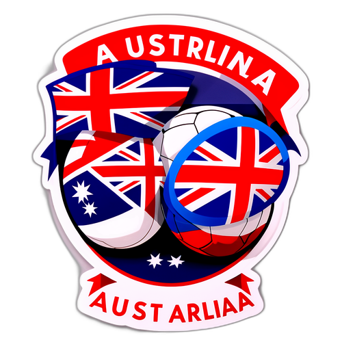Sticker Australia vs England: The Showdown!