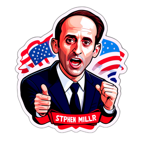 Conception provocatrice pour Stephen Miller