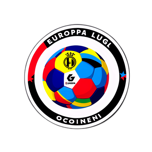 Sticker tematyczny Ligi Europy