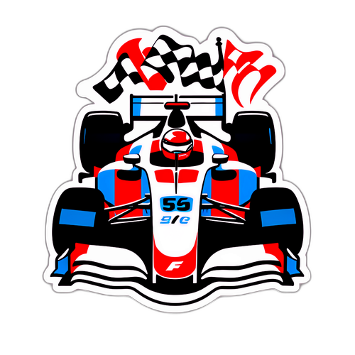 F1 레이싱 테마 스티커