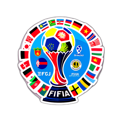 Sticker Piala Dunia Antarklub FIFA yang Menarik