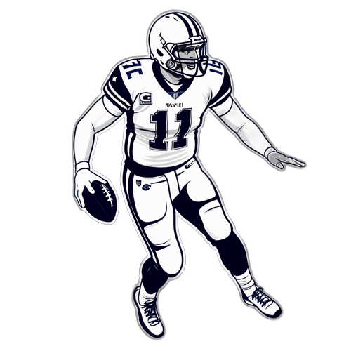 Quarterback Versatility Sticker