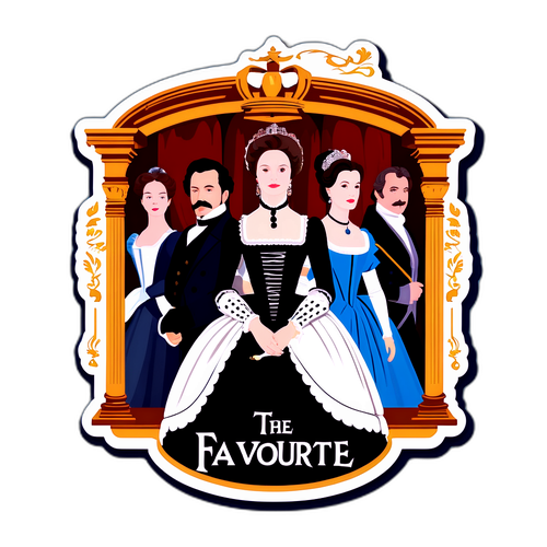 Teos "The Favourite" klassisessa teatterityyliessä