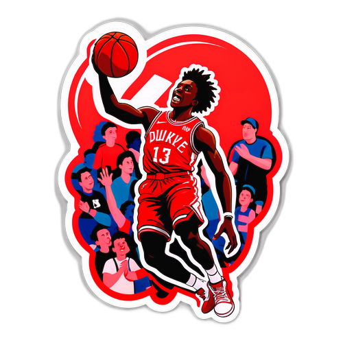 OG Anunoby Dunk Action Sticker