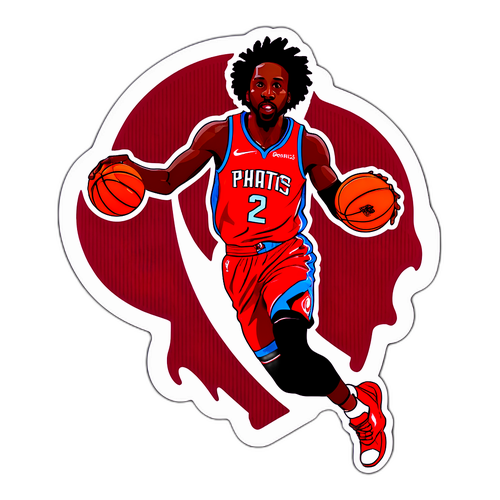 Αυτοκόλλητο του Πατρίκ Μπέβερλι σε εντυπωσιακή επίθεση στο μπάσκετ