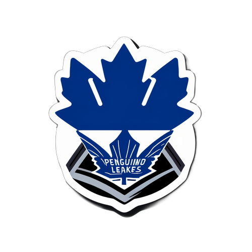 Maple Leafs vs Penguins Game Sticker