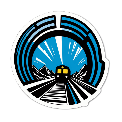 有楽町線のトンネルから出る電車