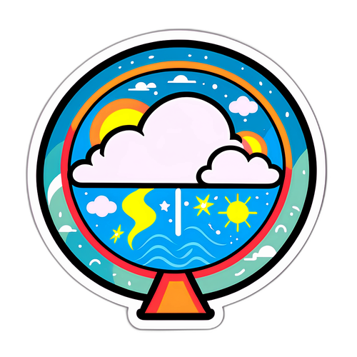 मौसम चमत्कार स्टिकर