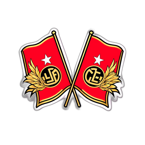 Quốc kỳ LAFC và ES Tunis