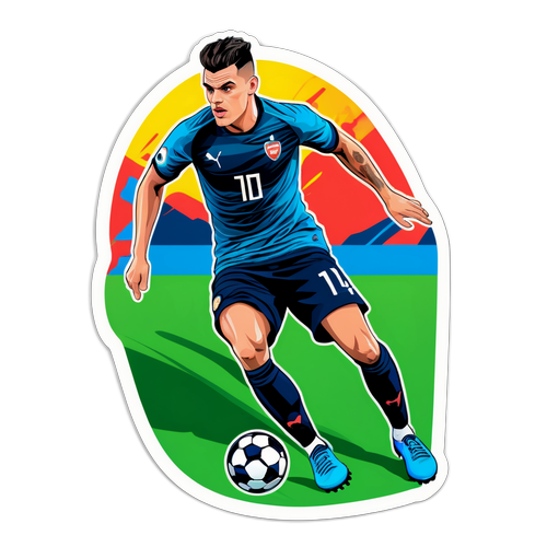 Granit Xhaka in Azione