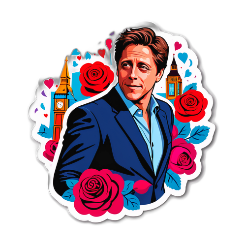 Hugh Grant aus 'Notting Hill' mit romantischen Elementen