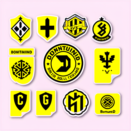 Không Thể Tin Nổi! Thiết Kế Sticker Dortmund Khiến Fan Hâm Mộ Phát Cuồng!