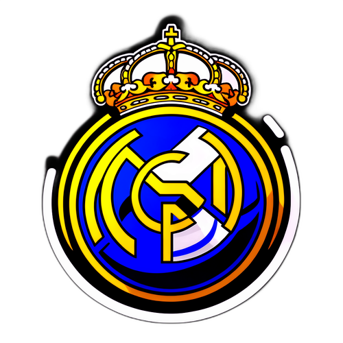 Модернізований логотип Реал Мадрид