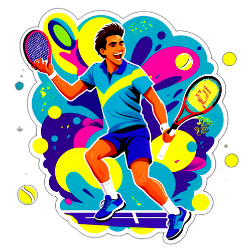 Vibrant Tennis Fejring
