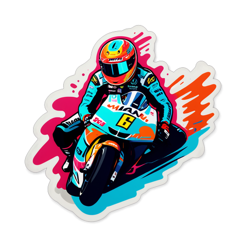 Miami GP Hız ve Adrenalin Stickerı