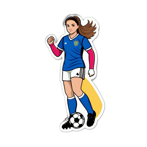 Alisha Lehmann i fotbollsuniform