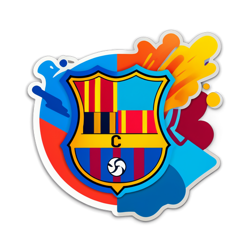 Sticker de Emoción: Barcelona vs Sevilla