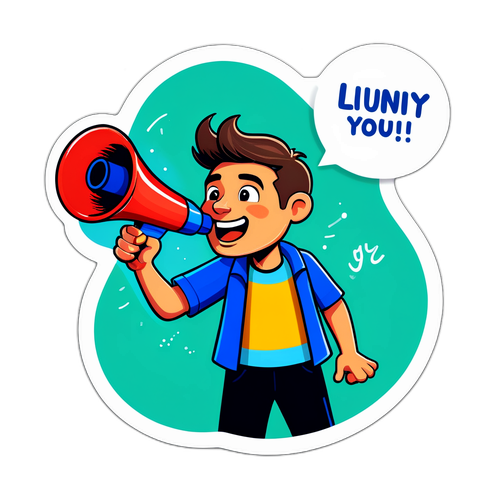 ציור משחקי של יואז הנדל עם מקלולית