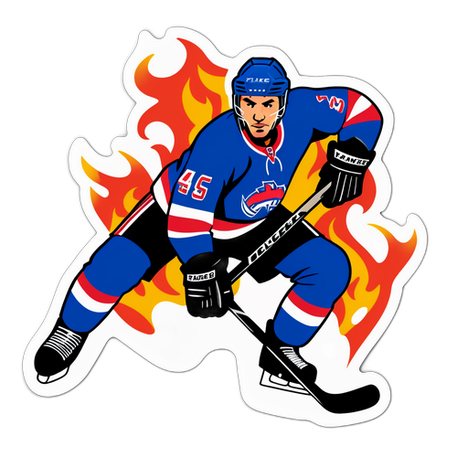Hockey Warriors: Rangers and Flames Fusion