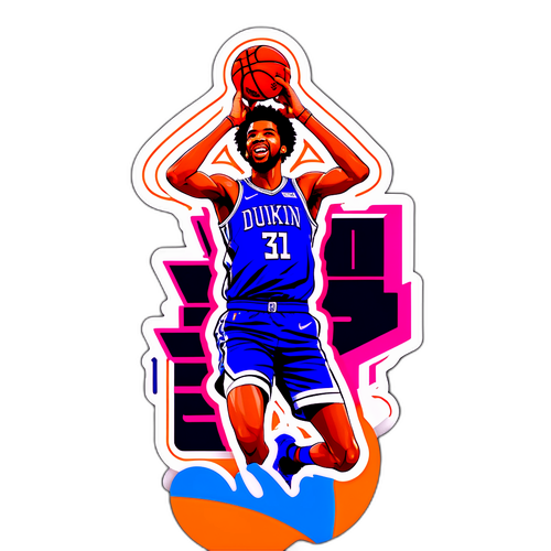 Sticker ng Dunk ni Marvin Bagley III