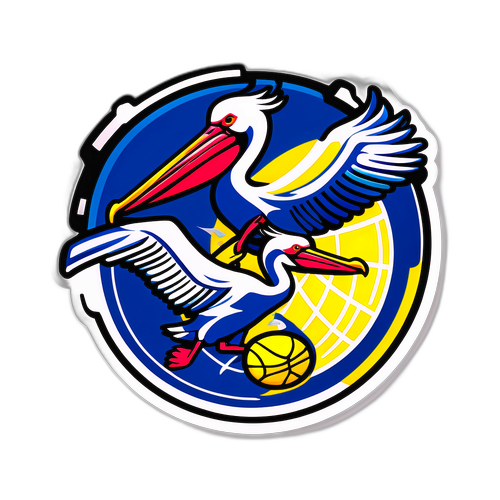 Sticker ng Enerhiya mula sa Pelicans vs Warriors Game