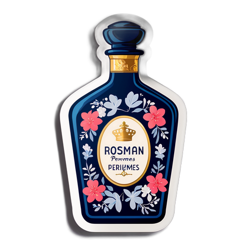 Elegancka butelka perfum Rossmann