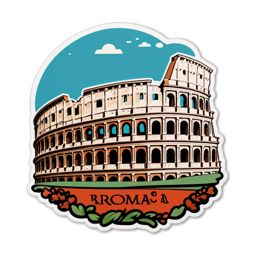 Kolizeum ve 'Roma' Stickerı