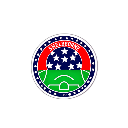 Engagerande klistermärke för Shelbourne FC