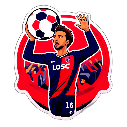 Moment kulminacyjny meczu LOSC