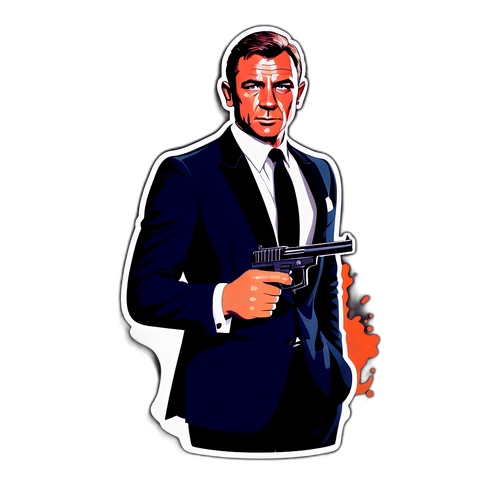 Nowoczesna wizualizacja Jamesa Bonda