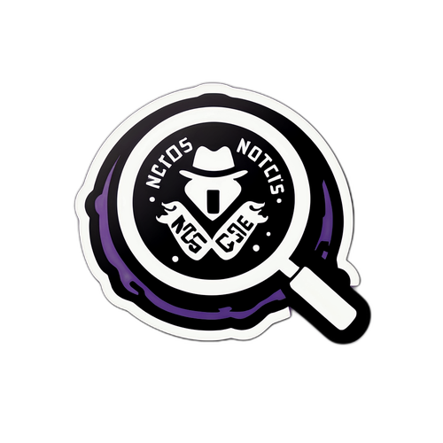 NCIS Detective Badge Sticker