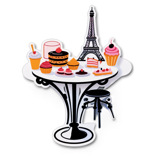 Pengalaman Mewah di Kafe Paris: Menikmati Pastri Sambil Mengagumi Menara Eiffel!