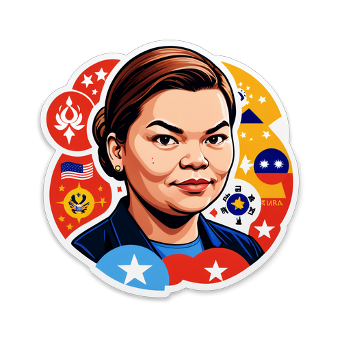 Stylized na Portrait ni Sara Duterte