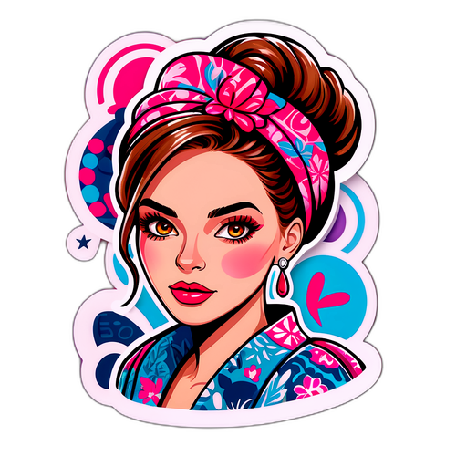 Sticker di moda chic di Anna Foa