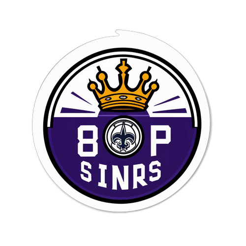 स्पर्स बनाम किंग्स गेम डे स्टिकर