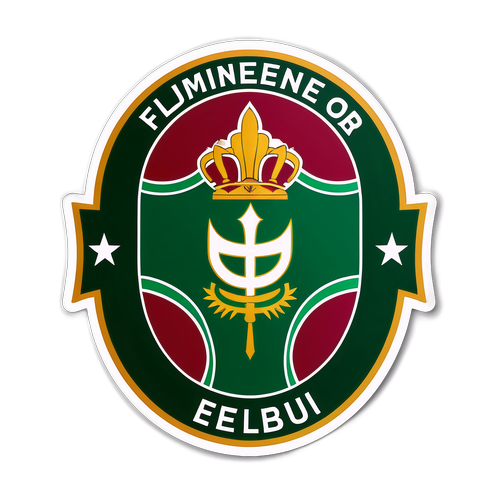 Sticker Celebrando o Fluminense
